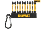 DEWALT DT7276QZ Pozi Bit Keyring 10 Piece (Jar of 50)