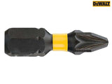 DEWALT Extreme Impact Torsion Bits PZ2 x 25mm (Pack 5)