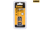 DEWALT DT7508 1/2in Drive to 1/4in Hex Impact Adaptor