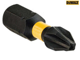 DEWALT Impact Torsion Bits PH2 x 25mm (Pack 5)