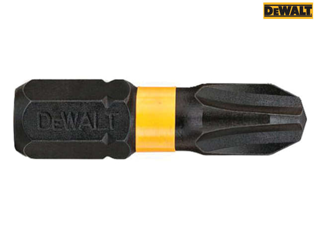 DEWALT Impact Torsion Bits PH3 x 25mm (Pack 5)