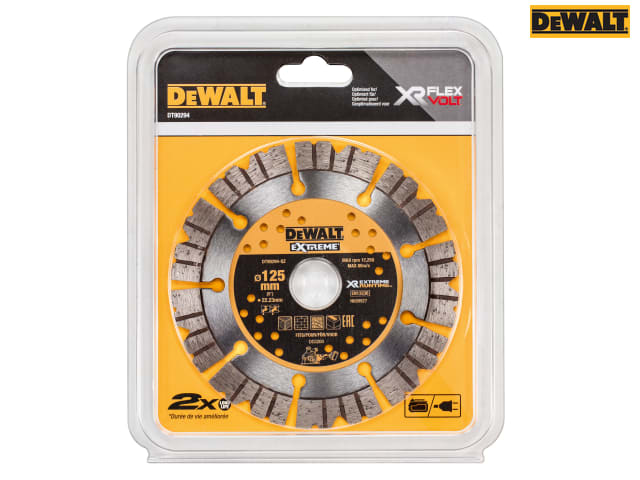 DEWALT DT90294 Extreme Diamond Cutting Blade 125 x 22.23mm