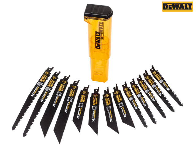 DEWALT DT99550 XR Reciprocating Saw Blade Set, 13 Piece