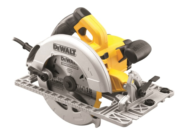 DEWALT DWE576KL Precision Circular Saw & Track Base 190mm 1600W 110V