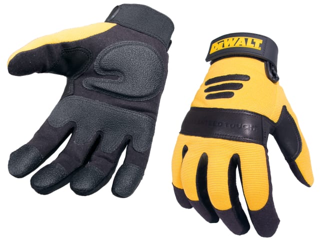 DEWALT Synthetic Padded Leather Palm Gloves - Large