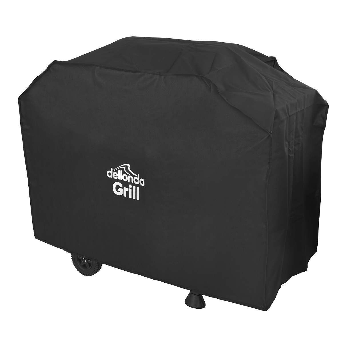 Sealey Black PVC Cover for BBQs, Water-Resistant 1150 x 920mm