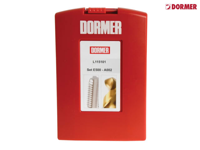 Dormer A002 Drills & E500 HSS MC Tap Set