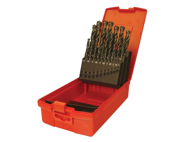 Dormer A190 No.202 Metric HSS Drill Set of 51 1.0-6.0 x 0.1mm