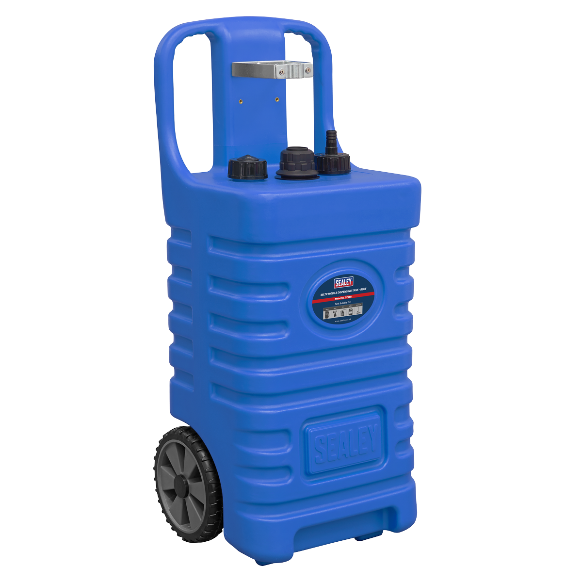 Sealey Mobile Dispensing Tank - Blue 55ltr