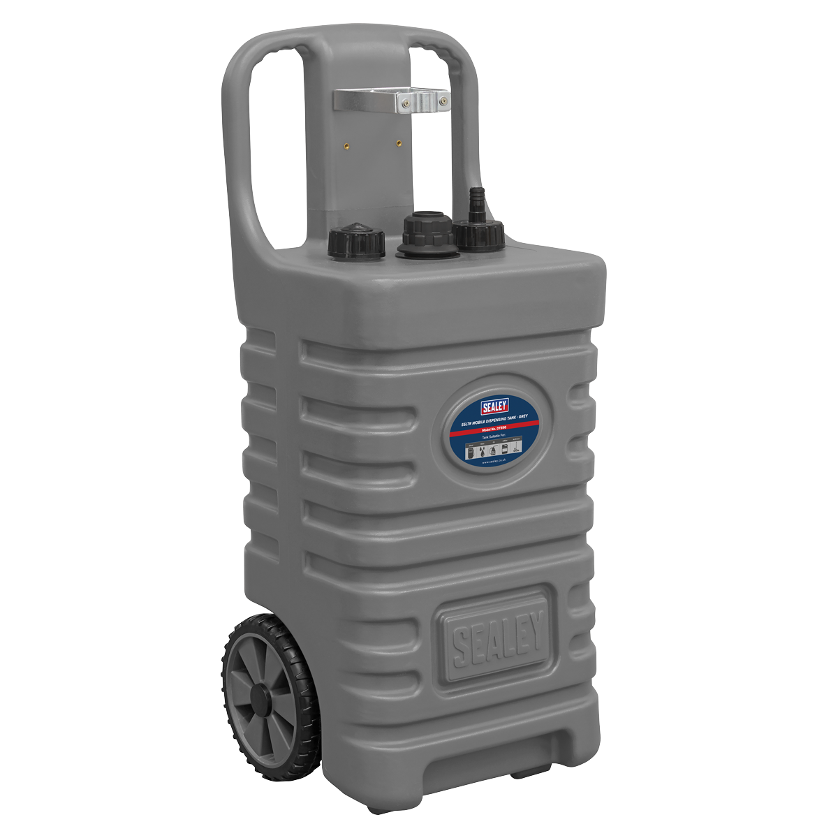 Sealey Mobile Dispensing Tank - Grey 55ltr