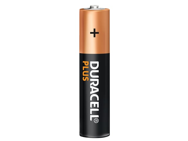 Duracell AAA Cell Plus Power RO3A/LR0 Batteries (Pack 4)