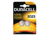 Duracell CR2025 Coin Lithium Battery (Pack 2)