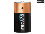 Duracell D Cell Ultra Power Batteries (Pack 2)