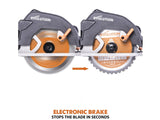 Evolution R185CCS Circular Saw 185mm 1600W 110V