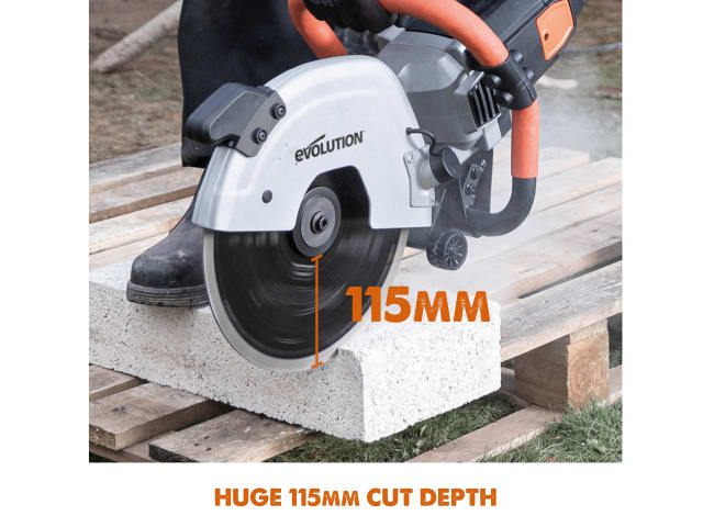 Evolution R300DCT 300mm Disc Cutter + Blade 1600W 110V