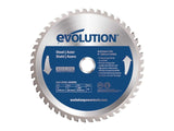 Evolution Mild Steel Cutting Circular Saw Blade 230 x 25.4mm x 48T