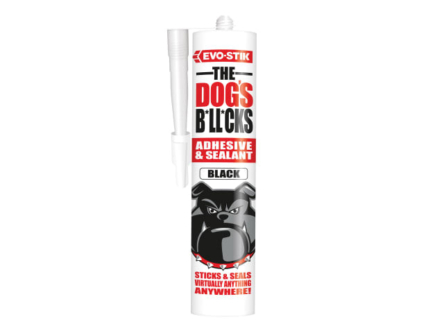 EVO-STIK The Dog's B*ll*cks Multipurpose Adhesive & Sealant Black 290ml