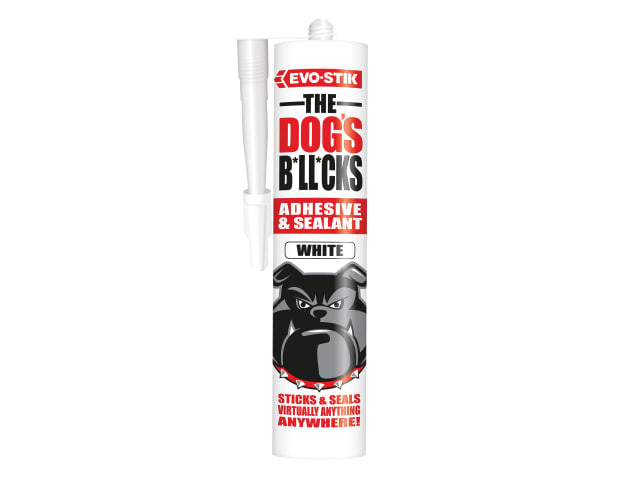 EVO-STIK The Dog's B*ll*cks Multipurpose Adhesive & Sealant White 290ml