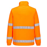 Portwest Hi-Vis 1/2 Zip Fleece