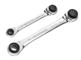 Facom Quatro Ratcheting Spanner Set, 2 Piece