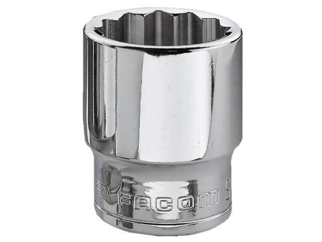 Facom Bi-Hexagon Socket 3/8in Drive 19mm