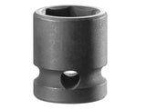Facom 6-Point Stubby Impact Socket 1/2in Drive 12mm