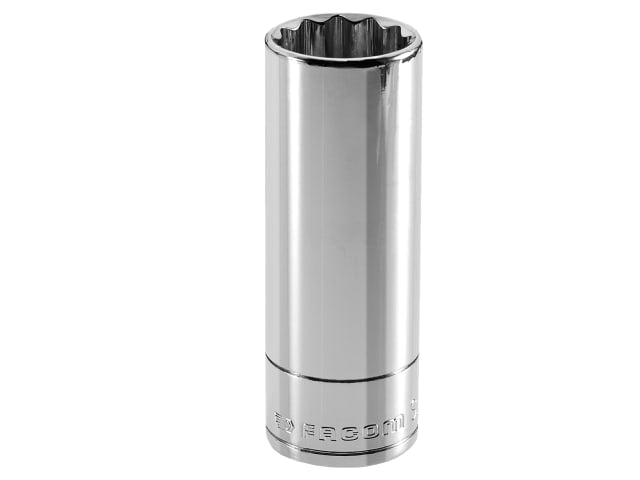 Facom Bi-Hexagon Deep Socket 1/2in Drive 19mm