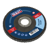 Sealey Flap Disc Zirconium Ø125mm Ø22mm Bore 40Grit