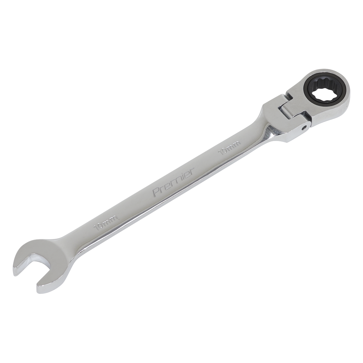 Sealey Flexi-Head Ratchet Combination Spanner 10mm