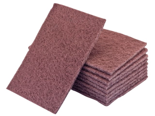 Flexipads World Class Hand Pads Maroon Very Fine 230 x 150mm (Pack 10)