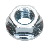 Sealey Flange Nut Serrated M8 Zinc Pack of 100