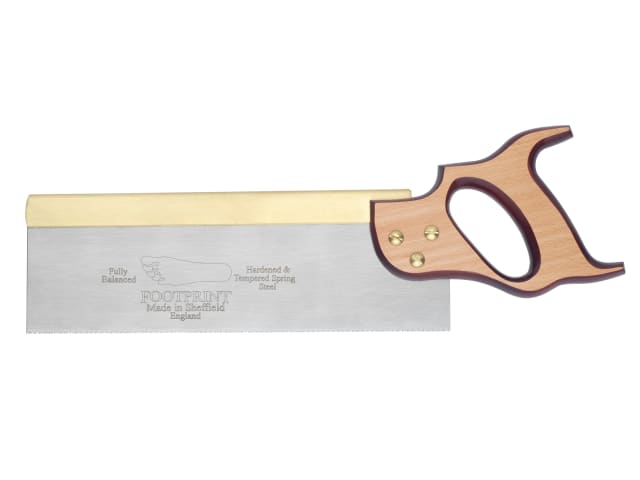 Footprint 256 Brass Back Tenon Saw 250mm (10in) 15 TPI