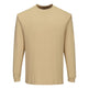 Portwest Flame Resistant Anti-Static Long Sleeve T-Shirt