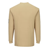Portwest Flame Resistant Anti-Static Long Sleeve T-Shirt