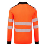 Portwest PW3 Modaflame Knit HVO FR Long Sleeve Polo Shirt