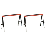 Sealey Fold Down Trestle with Adjustable Legs - Pair