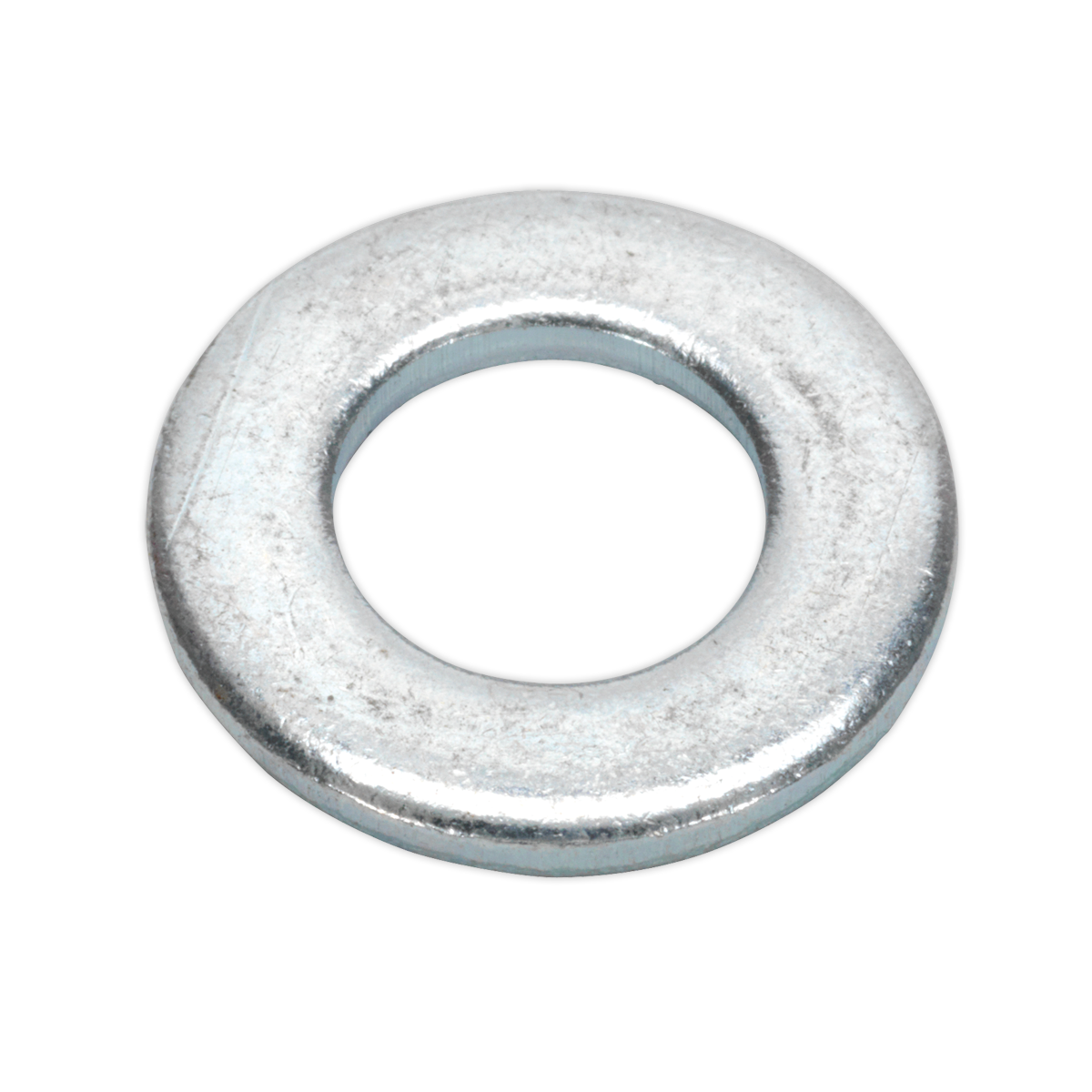 Sealey Flat Washer DIN 125 M10 x 21mm Form A Zinc Pack of 100