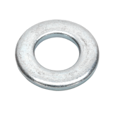 Sealey Flat Washer DIN 125 M10 x 21mm Form A Zinc Pack of 100