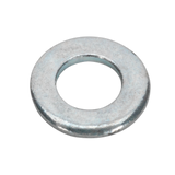 Sealey Flat Washer DIN 125 - M4 x 9mm Form A Zinc Pack of 100
