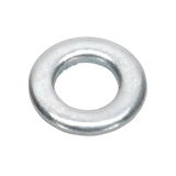 Sealey Flat Washer DIN 125 - M5 x 10mm Form A Zinc Pack of 100