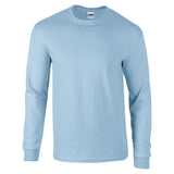 Gildan Ultra Cotton Adult Long Sleeve T-Shirt - Light Blue