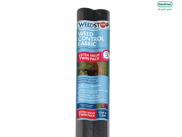 Gardman Weedstop Classic 12 x 1.0m (Twin Pack)