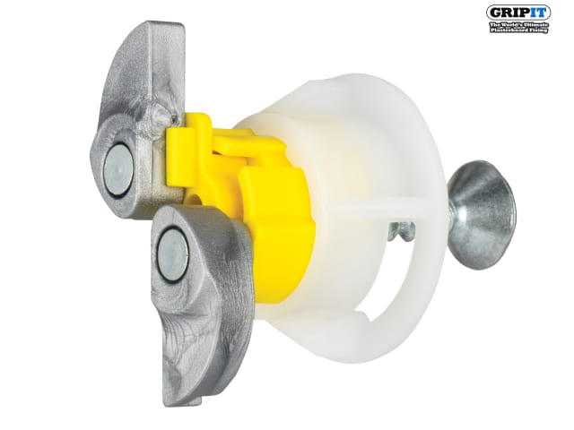 Gripit Yellow Plasterboard Fixings 15mm (Pack 100)