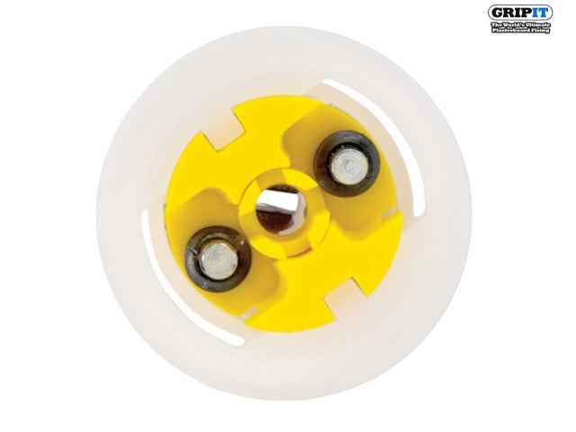 Gripit Yellow Plasterboard Fixings 15mm (Pack 100)