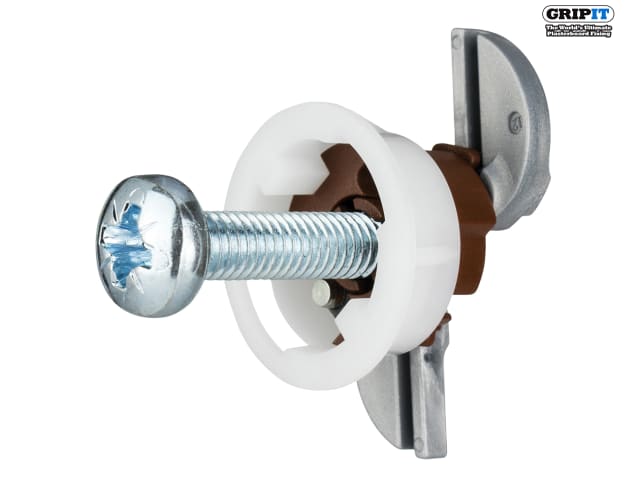 Gripit Brown Plasterboard Fixings 20mm (Pack 100)