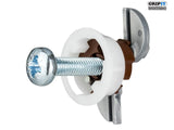 Gripit Brown Plasterboard Fixings 20mm (Pack 8)