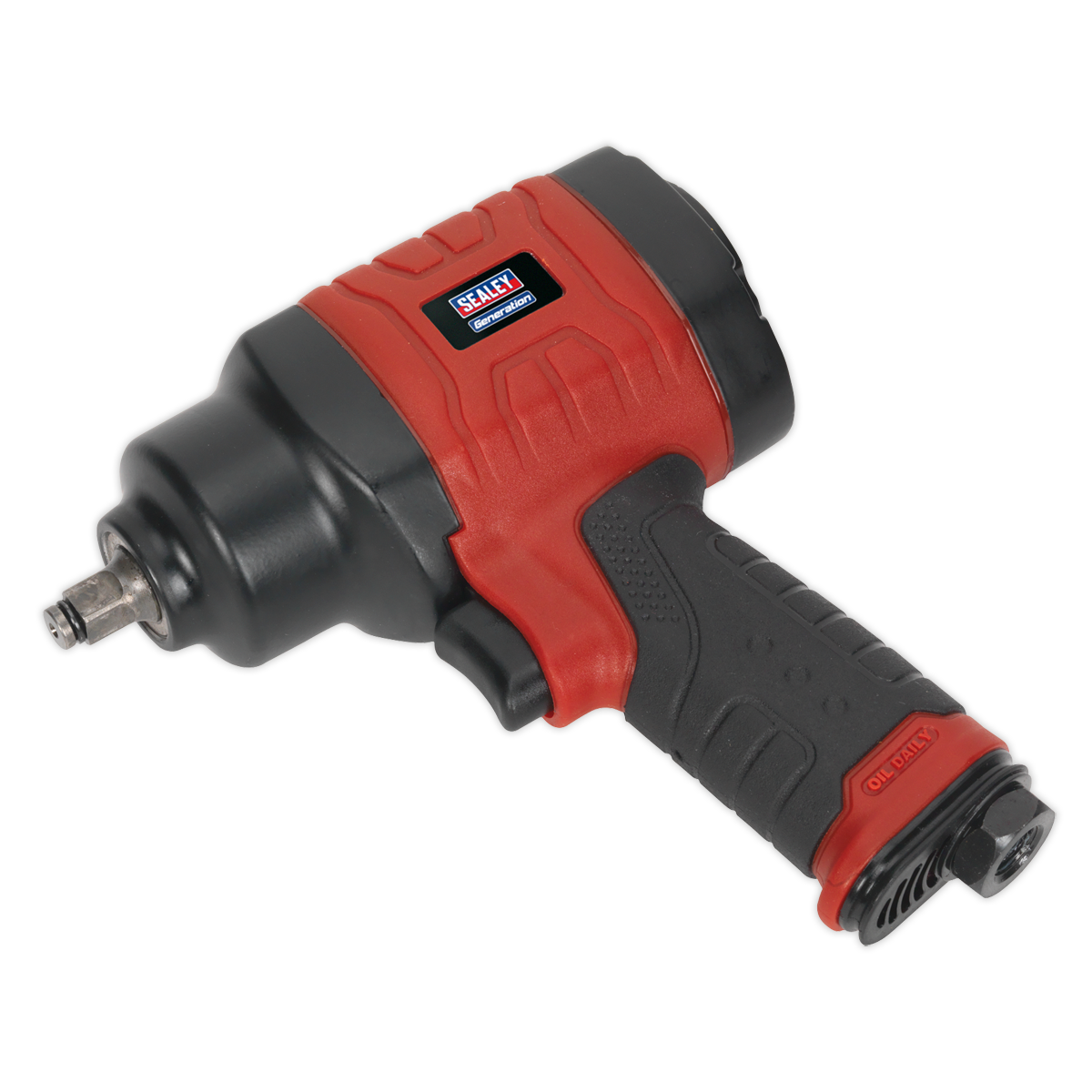 Sealey Composite Air Impact Wrench 3/8"Sq Drive - Twin Hammer