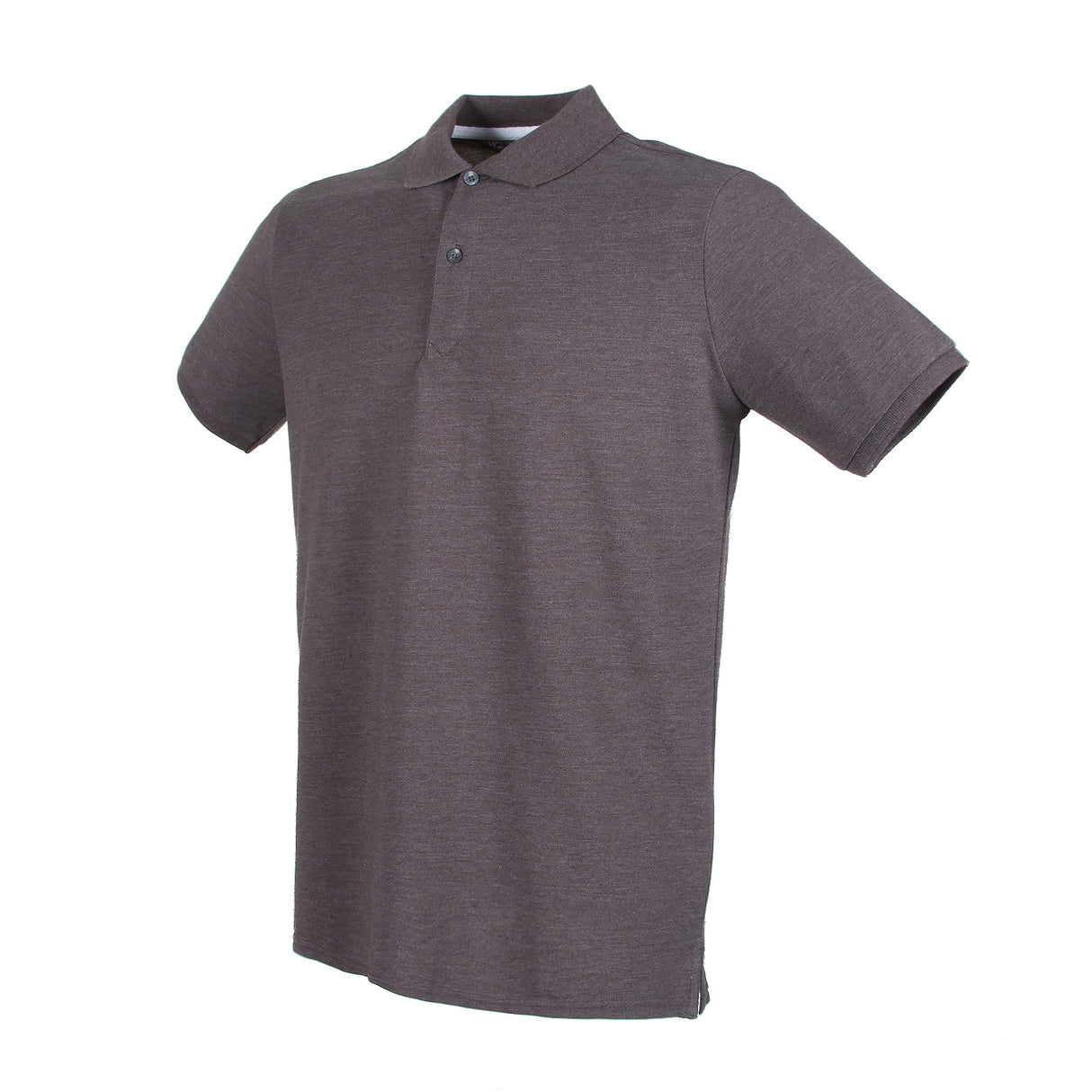 Henbury Micro-Fine Piqué Polo Shirt - Charcoal