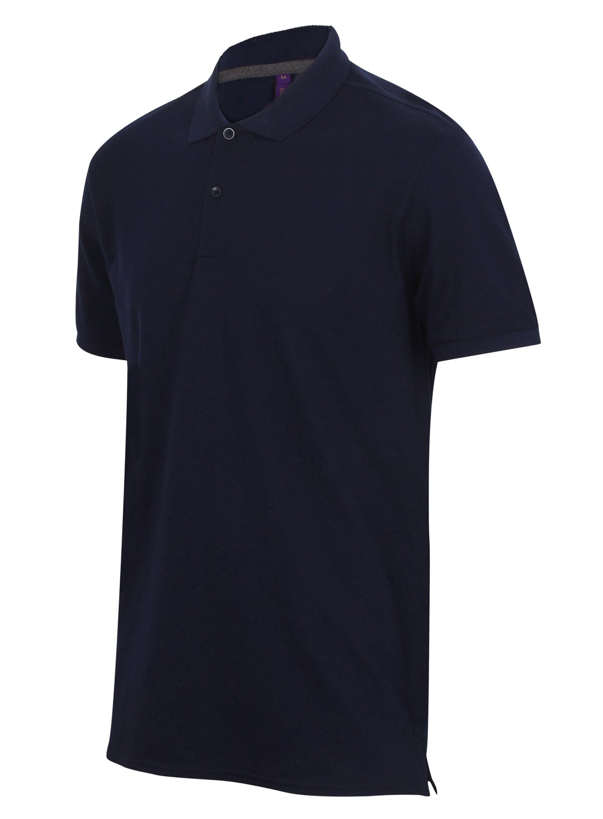 Henbury Micro-Fine Piqué Polo Shirt - Navy*