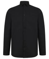 Henbury Modern Long Sleeve Oxford Shirt